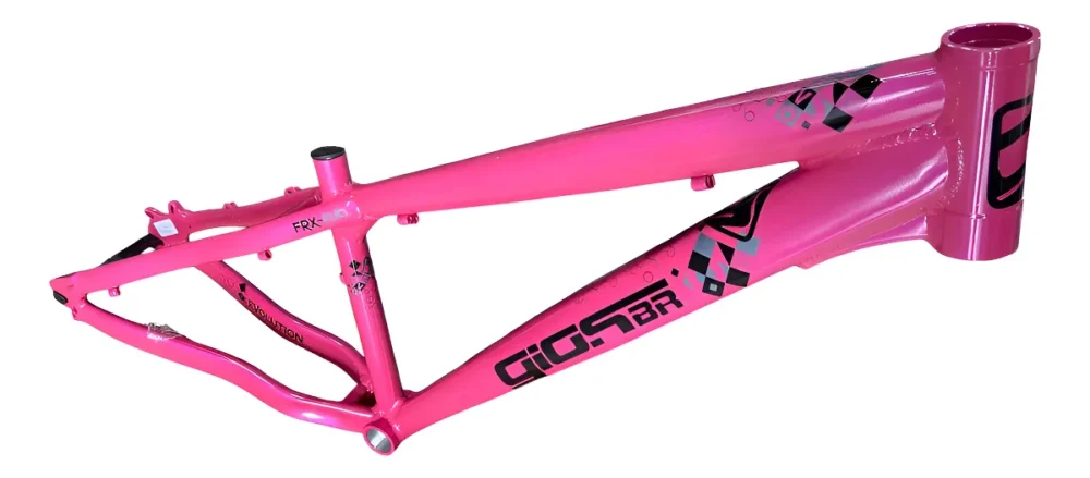 Quadro Gios Frx Evo Gancheira Horizontal Grau,wheeling,dirt, Cor Rosa Tamanho Del Quadro 13.5
