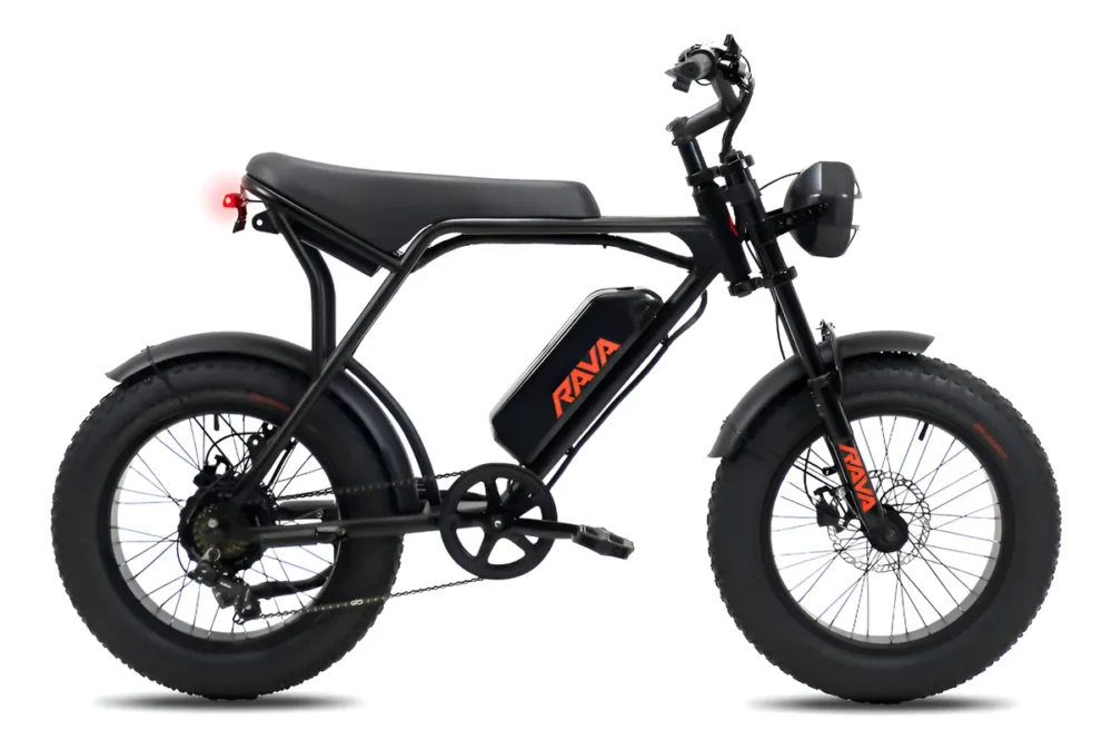 Bicicleta Elétrica Rava E-spirit - 750w Preto