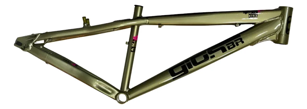 Quadro 26 Gios 4trix Tam. 14 Wheeling / Grau / Cor Titânio