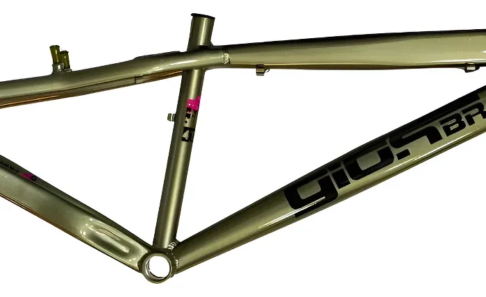 Quadro 26 Gios 4trix Tam. 14 Wheeling / Grau / Cor Titânio