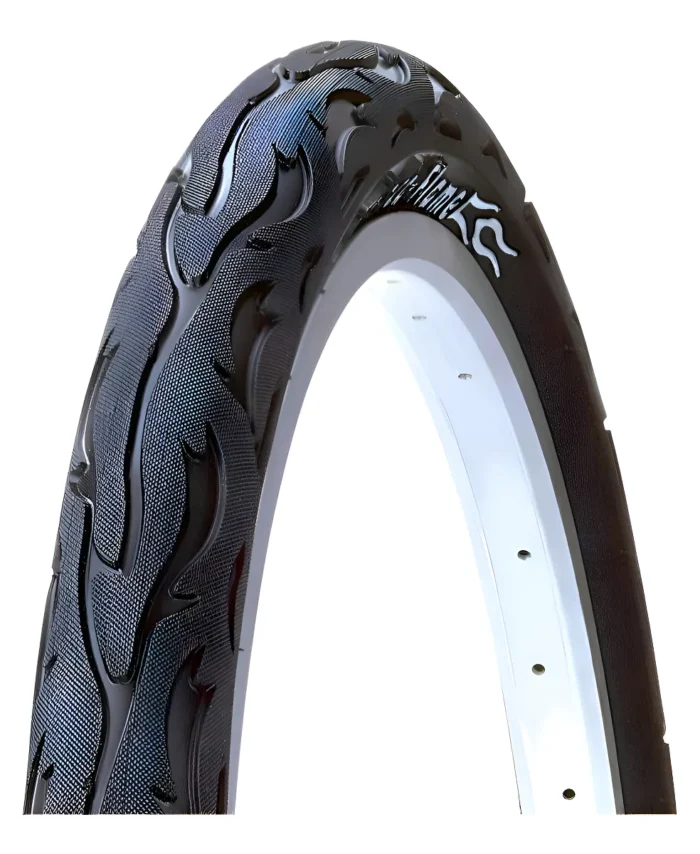 Pneu Slick Kenda Flame Com Arame 26 X 2.125
