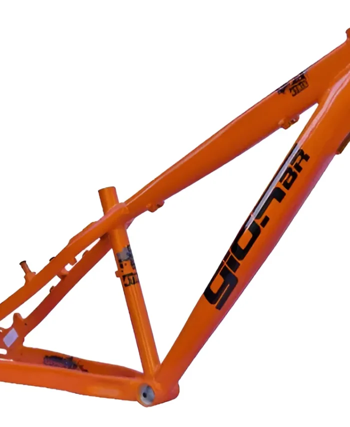 Quadro Gios 4trix 26 Reforçado Para Grau Wheeling Manobras Cor Laranja